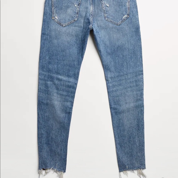 Zara Man Skinny Jeans with Frayed Hem - Picture 3 of 7